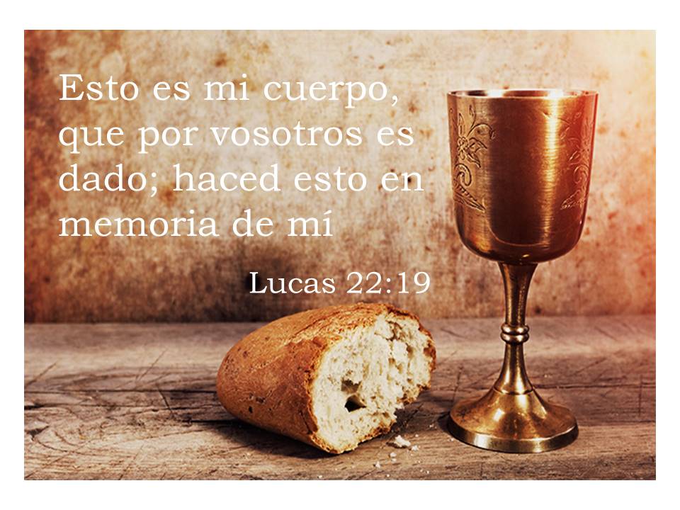 Santa Cena Domingo 4 de Agosto de 2024